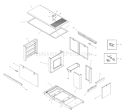 Part Location Diagram of 207030GS Briggs and Stratton Assembly, Support Rail, Bottom